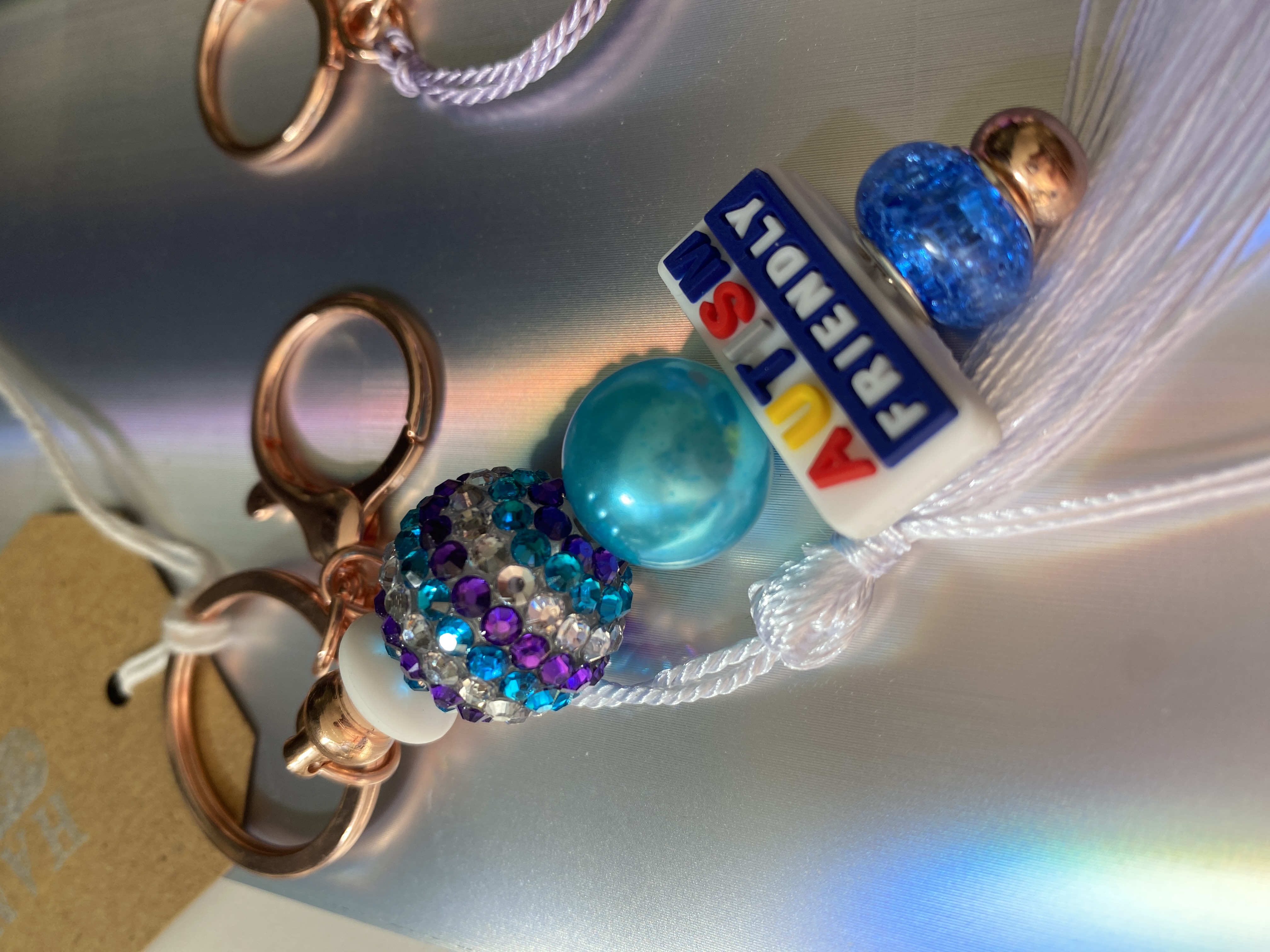 Autism keyring