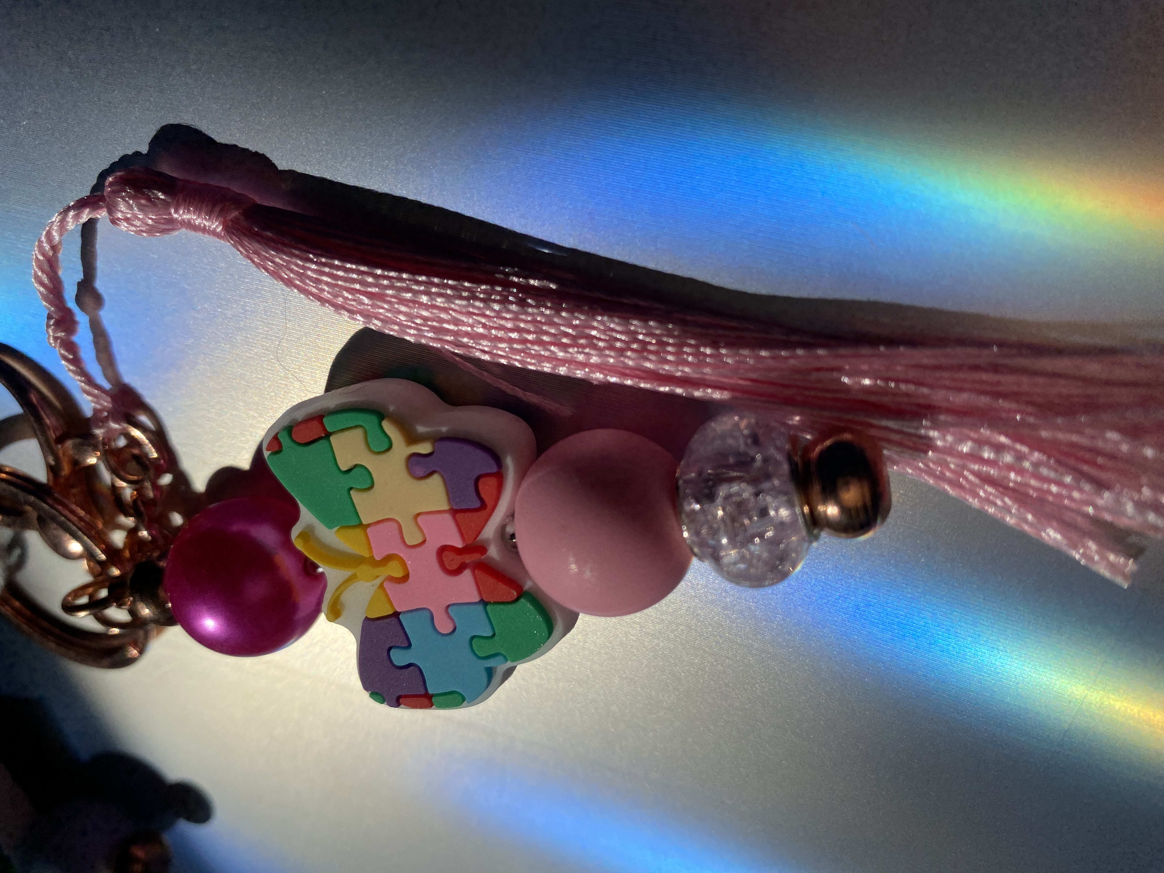 Autism keyring