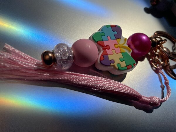 Autism keyring