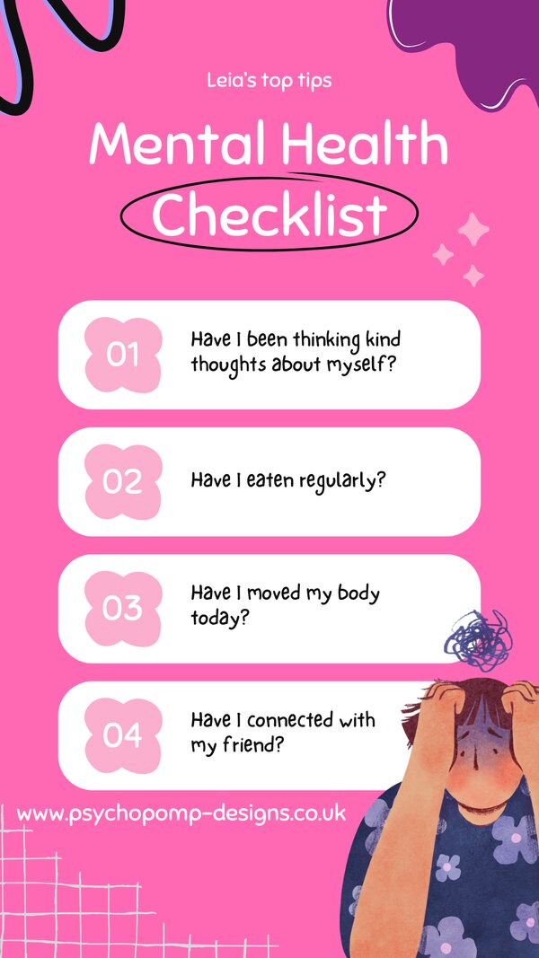 Mental health checklist!