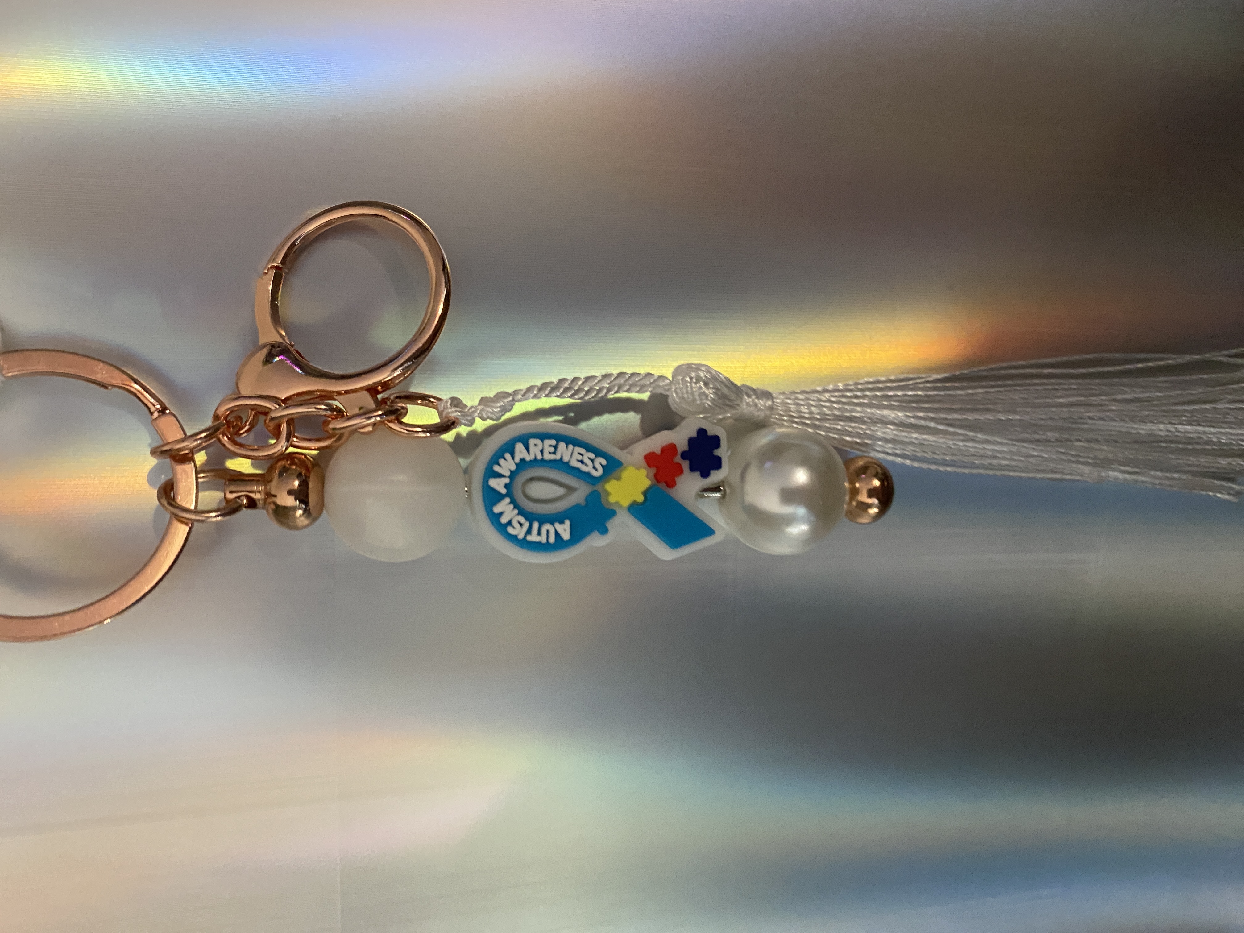 Autism keyring
