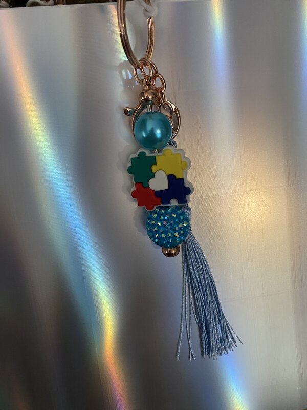 Autism keyring
