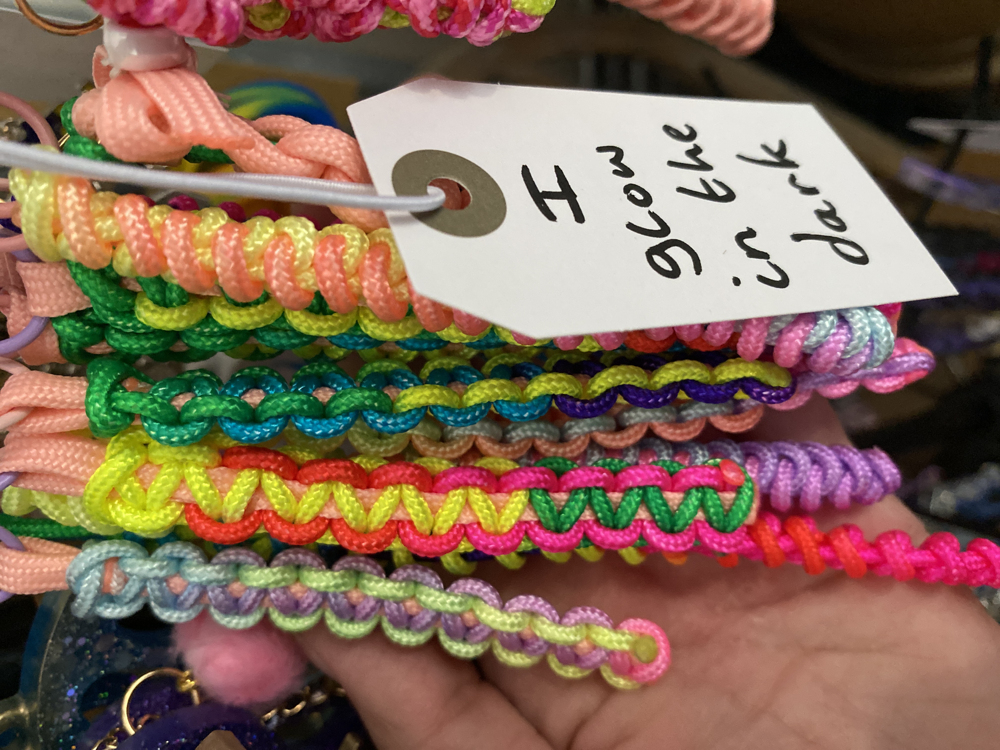 Para cord keyring