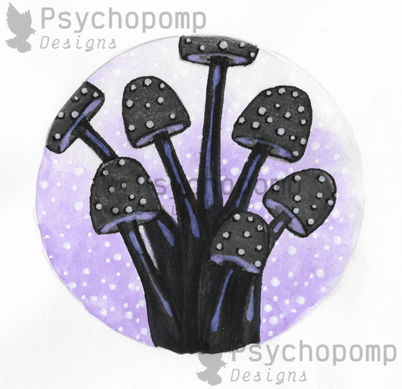 Void Mushrooms (Violet)