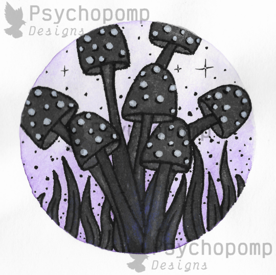 Void Mushrooms with Stars
