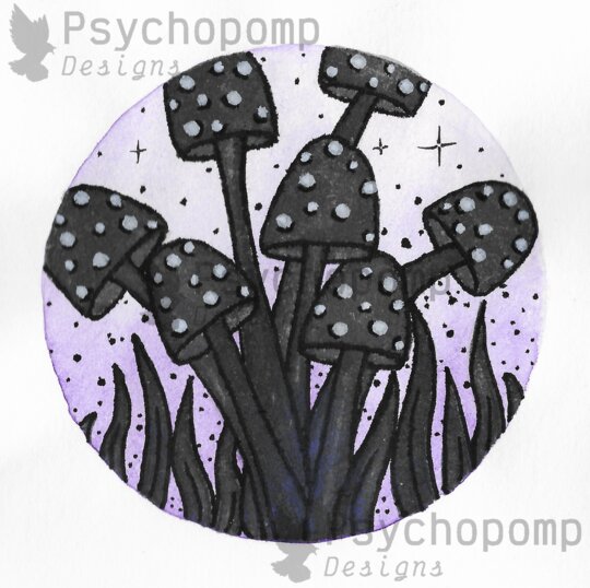 Void Mushrooms with Stars