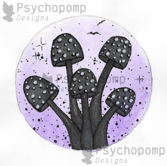 Midnight Mushrooms II